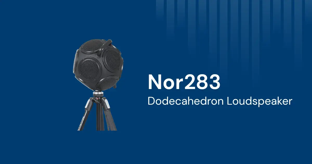 Nor283 Dodecahedron loudspeaker | Norsonic